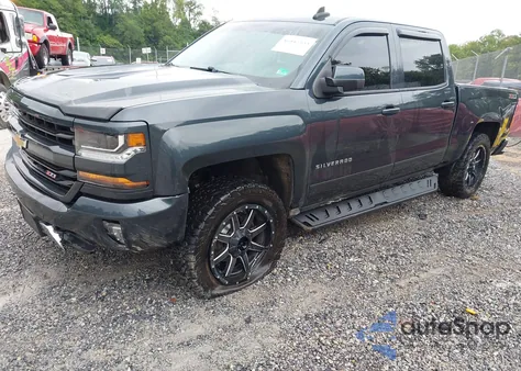 2017 Chevrolet Silverado K1500 Lt из США, поврежденный, VIN 3GCUKREC2HG225207